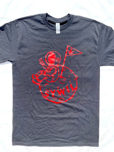 Blk/red MoonMan Tee