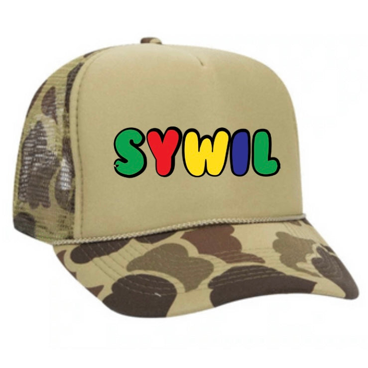 Green Camo Trucker Hat