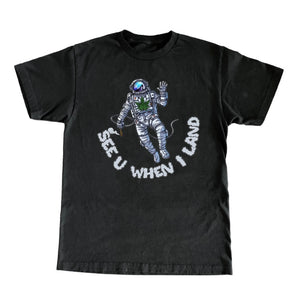 Big Astronaut black tee