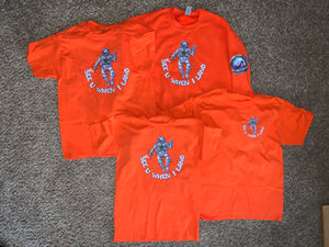 Astronaut orange tee