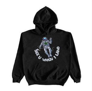 Black Astronaut Hoodie