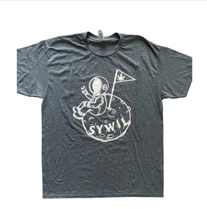 Grey MoonMan Tee