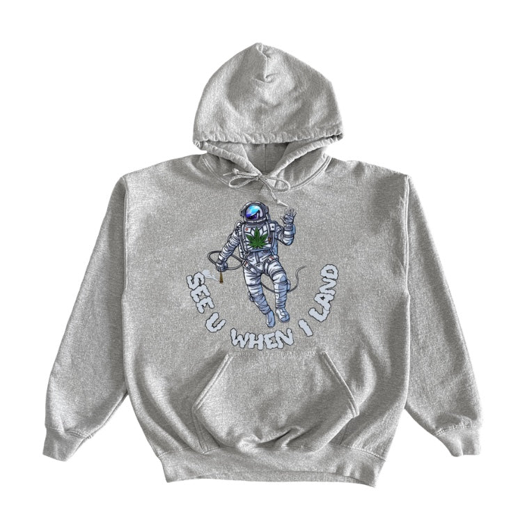 Grey Astronaut Hoodie