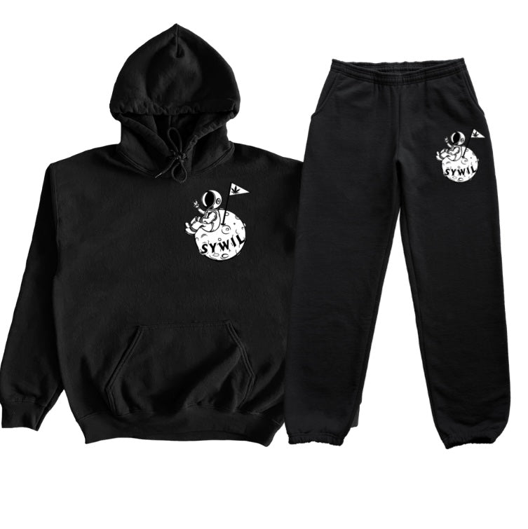 Black MoonMan Sweatsuit