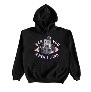 Black Galaxy Eye Hoodie