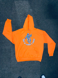 Orange Astronaut Hoodie