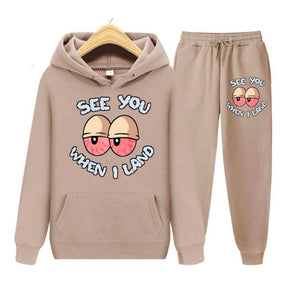 Stoned Eyes Sand sweatsuit